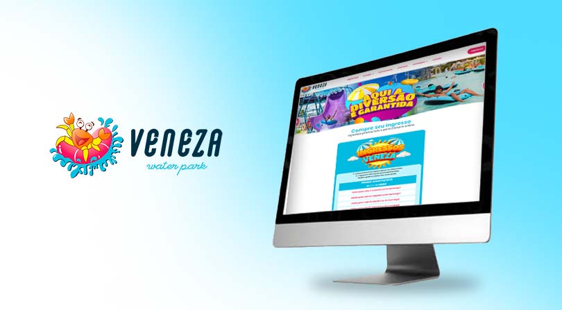 Website do Veneza Water Park